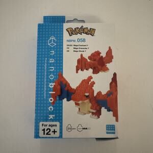 Nanoblock Pokemon Collection - Mega Charizard Y Micro-Sized Block Set